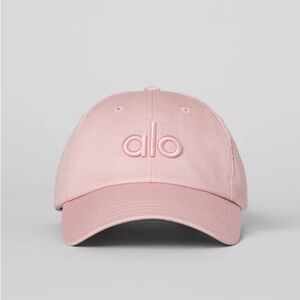 Pink Alo yoga hat